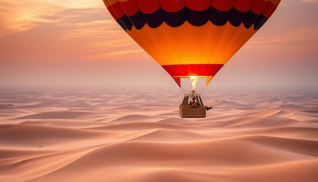 Hot Air Balloon flight Dubai